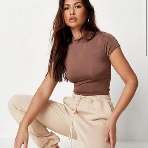 Chocolate slinky top